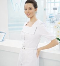 Медицинская блуза А2712 белая