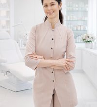 Жакет медицинский А2713 бежевый