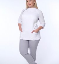 Брюки медицинские А71101 серые